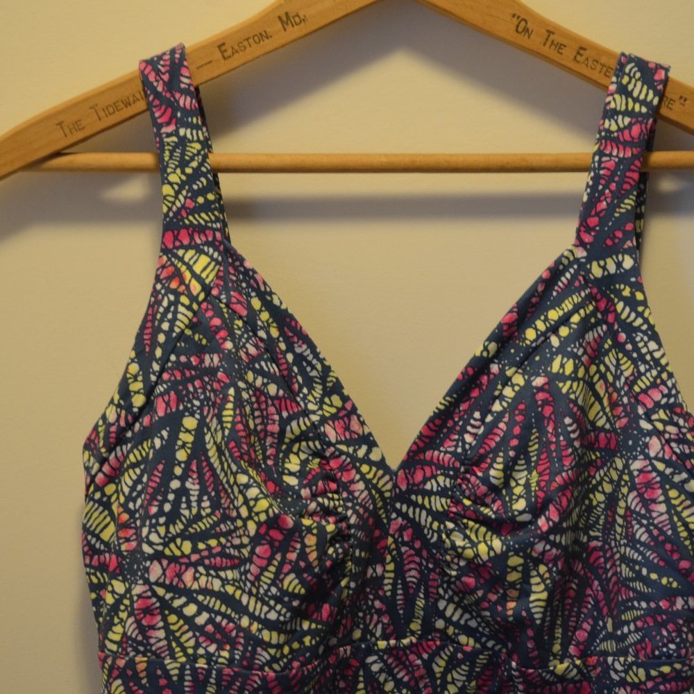 Patagonia S Minette Fun Print Sleeveless Dress - Picture 2 of 7